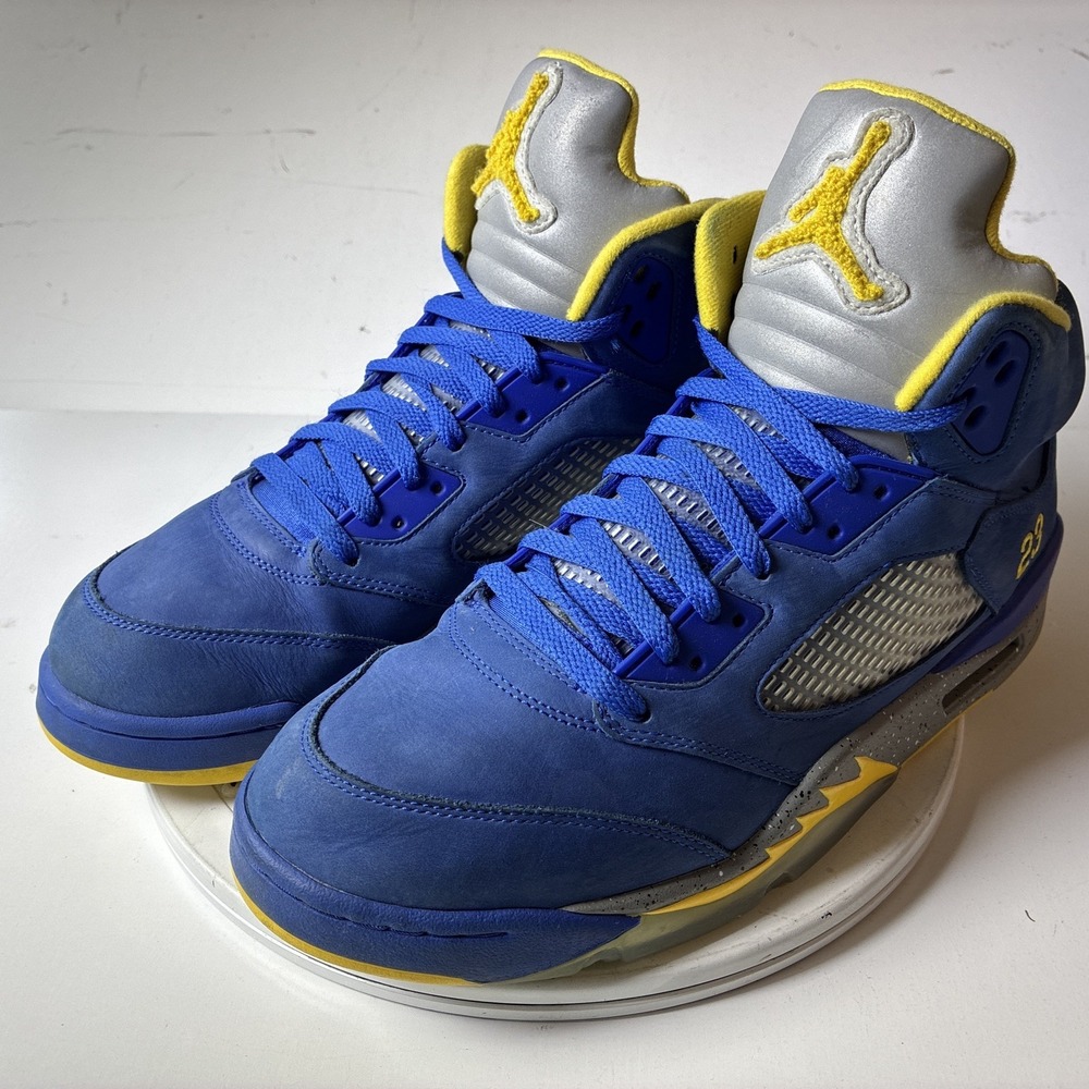 Jordan Air Jordan 5 Laney JSP Varsity Royal/Varsity Maize CD2720-400 12M (S1)